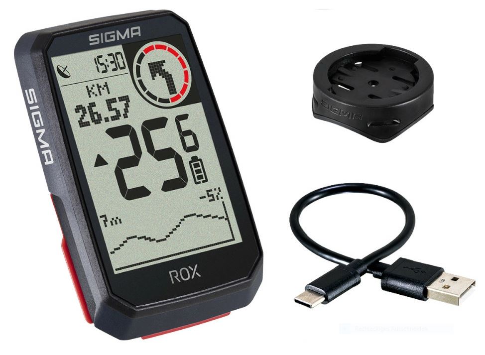 SIGMA ROX 4.0 GPS Bike Computer schwarz